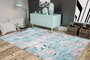 Conceptum Funk Chenille - Green AL 205 Multicolor 150 x 230 cm